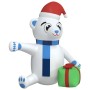 Inflatable LED Christmas Teddy Bear 180 cm by vidaXL, Christmas lights - Ref: Foro24-345286, Price: 39,11 €, Discount: %