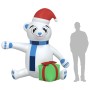 Inflatable LED Christmas Teddy Bear 180 cm by vidaXL, Christmas lights - Ref: Foro24-345286, Price: 39,11 €, Discount: %