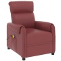 Roter Massagesessel aus Kunstleder von vidaXL, Elektrische Massagesessel - Ref: Foro24-347993, Preis: 150,99 €, Rabatt: %