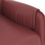 Roter Massagesessel aus Kunstleder von vidaXL, Elektrische Massagesessel - Ref: Foro24-347993, Preis: 150,99 €, Rabatt: %