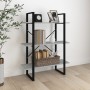 Sonoma gray plywood shelving 80x30x105 cm by vidaXL, Bookcases and shelves - Ref: Foro24-821316, Price: 55,68 €, Discount: %