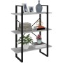 Sonoma gray plywood shelving 80x30x105 cm by vidaXL, Bookcases and shelves - Ref: Foro24-821316, Price: 55,68 €, Discount: %