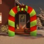 Puerta de arco inflable de Navidad con LED 270 cm de vidaXL, Luces de Navidad - Ref: Foro24-345318, Precio: 140,97 €, Descuen...