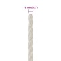 Cuerda de trabajo polipropileno blanco 6 mm 250 m de vidaXL, Sogas y cuerdas metálicas - Ref: Foro24-153043, Precio: 30,77 €,...