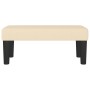 Cream fabric bench 70x30x30 cm by vidaXL, Banks - Ref: Foro24-346621, Price: 42,73 €, Discount: %