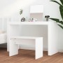 White plywood dressing stool 70x35x45 cm by vidaXL, vanity benches - Ref: Foro24-802813, Price: 32,94 €, Discount: %