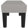 Banco de tela gris claro 70x30x30 cm de vidaXL, Bancos - Ref: Foro24-346616, Precio: 35,79 €, Descuento: %