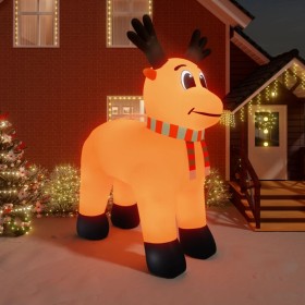 Inflatable Christmas reindeer with LED 500 cm by vidaXL, Christmas lights - Ref: Foro24-345309, Price: 162,16 €, Discount: %