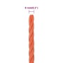 Cuerda de trabajo polipropileno naranja 8 mm 25 m de vidaXL, Sogas y cuerdas metálicas - Ref: Foro24-152928, Precio: 9,99 €, ...