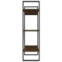 Smoked oak plywood shelf 100x30x105 cm by vidaXL, Bookcases and shelves - Ref: Foro24-821321, Price: 46,20 €, Discount: %