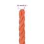 Cuerda de trabajo polipropileno naranja 12 mm 25 m de vidaXL, Sogas y cuerdas metálicas - Ref: Foro24-152938, Precio: 19,00 €...