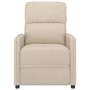 Cream Microfiber Fabric Massage Recliner by vidaXL, Electric massage chairs - Ref: Foro24-347980, Price: 183,30 €, Discount: %