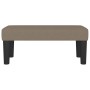 Banco de tela gris taupe 70x30x30 cm de vidaXL, Bancos - Ref: Foro24-346620, Precio: 42,73 €, Descuento: %