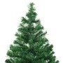 Künstlicher Weihnachtsbaum mit Lichtern und Kugeln 910 Äste 210 cm von vidaXL, Weihnachtsbäume - Ref: Foro24-3077490, Preis: ...