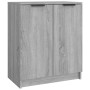 Mueble zapatero de madera contrachapada gris Sonoma 59x35x70 cm de vidaXL, Zapateros y organizadores de calzado - Ref: Foro24...