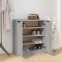 Mueble zapatero de madera contrachapada gris Sonoma 59x35x70 cm de vidaXL, Zapateros y organizadores de calzado - Ref: Foro24...