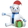 LED Christmas inflatable teddy bear 240 cm by vidaXL, Christmas lights - Ref: Foro24-345289, Price: 52,03 €, Discount: %