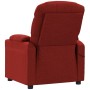 Sillón de masaje de tela rojo tinto de vidaXL, Sillones de masaje eléctricos - Ref: Foro24-348085, Precio: 220,99 €, Descuent...