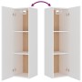 Set de muebles para TV 4 piezas madera contrachapada blanco de vidaXL, Muebles TV - Ref: Foro24-3114206, Precio: 179,08 €, De...