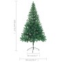 Artificial Christmas tree with lights and ornaments 564 branches 180 cm by vidaXL, Christmas trees - Ref: Foro24-3077489, Pri...