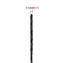 Cuerda de trabajo polipropileno negro 3 mm 250 m de vidaXL, Sogas y cuerdas metálicas - Ref: Foro24-152999, Precio: 22,99 €, ...