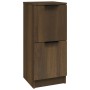 Oak brown plywood sideboard 30x30x70 cm by vidaXL, Sideboards - Ref: Foro24-817022, Price: 44,60 €, Discount: %