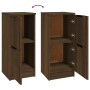 Oak brown plywood sideboard 30x30x70 cm by vidaXL, Sideboards - Ref: Foro24-817022, Price: 44,60 €, Discount: %