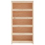 Estantería madera maciza de pino 80x35x154 cm de vidaXL, Librerías y estanterías - Ref: Foro24-821689, Precio: 149,99 €, Desc...