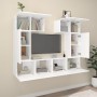 TV furniture set 6 pieces white plywood by vidaXL, TV Furniture - Ref: Foro24-3114454, Price: 235,12 €, Discount: %