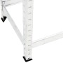 Tire shelves 2 levels 2 units steel 110x40x110 cm by vidaXL, Industrial shelving - Ref: Foro24-152892, Price: 71,20 €, Discou...