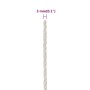 White polypropylene work rope 3 mm 500 m by vidaXL, Ropes and metal cords - Ref: Foro24-153039, Price: 34,85 €, Discount: %