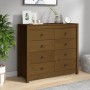 Auxiliary cabinet solid pine wood honey brown 100x40x90 cm by vidaXL, Sideboards - Ref: Foro24-821772, Price: 212,95 €, Disco...