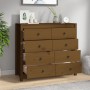 Auxiliary cabinet solid pine wood honey brown 100x40x90 cm by vidaXL, Sideboards - Ref: Foro24-821772, Price: 212,95 €, Disco...