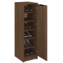 Schuhschrank aus braunem Eichensperrholz, 30 x 35 x 100 cm von vidaXL, Schuhregale und Schuhorganisatoren - Ref: Foro24-81710...