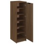 Schuhschrank aus braunem Eichensperrholz, 30 x 35 x 100 cm von vidaXL, Schuhregale und Schuhorganisatoren - Ref: Foro24-81710...