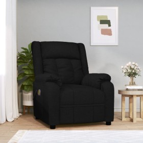 Sillón de masaje de tela negro de vidaXL, Sillones de masaje eléctricos - Ref: Foro24-348122, Precio: 241,99 €, Descuento: %