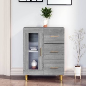 Sonoma gray engineered wood sideboard 69.5x34x90 cm by vidaXL, Sideboards - Ref: Foro24-817364, Price: 88,77 €, Discount: %