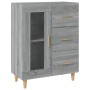 Aparador de madera de ingeniería gris Sonoma 69,5x34x90 cm de vidaXL, Aparadores - Ref: Foro24-817364, Precio: 88,77 €, Descu...