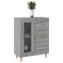 Aparador de madera de ingeniería gris Sonoma 69,5x34x90 cm de vidaXL, Aparadores - Ref: Foro24-817364, Precio: 88,77 €, Descu...