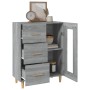 Aparador de madera de ingeniería gris Sonoma 69,5x34x90 cm de vidaXL, Aparadores - Ref: Foro24-817364, Precio: 88,77 €, Descu...