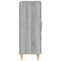 Aparador de madera de ingeniería gris Sonoma 69,5x34x90 cm de vidaXL, Aparadores - Ref: Foro24-817364, Precio: 88,77 €, Descu...