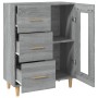 Aparador de madera de ingeniería gris Sonoma 69,5x34x90 cm de vidaXL, Aparadores - Ref: Foro24-817364, Precio: 88,77 €, Descu...