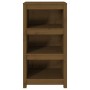 Estantería madera maciza de pino marrón miel 50x35x97 cm de vidaXL, Librerías y estanterías - Ref: Foro24-821707, Precio: 65,...