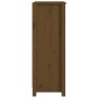 Estantería madera maciza de pino marrón miel 50x35x97 cm de vidaXL, Librerías y estanterías - Ref: Foro24-821707, Precio: 65,...