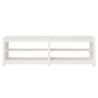 Solid white pine wood shoe bench 160x36.5x50 cm by vidaXL, Shoe racks and shoe organizers - Ref: Foro24-821725, Price: 119,28...