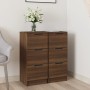 Sideboards 2 Stück Eichenbraunes Sperrholz 30x30x70 cm von vidaXL, Sideboards - Ref: Foro24-817017, Preis: 95,63 €, Rabatt: %