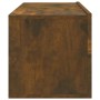 TV furniture 4 pieces smoked oak 100x30x30 cm by vidaXL, TV Furniture - Ref: Foro24-3114195, Price: 201,11 €, Discount: %