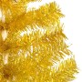 Árbol de Navidad preiluminado con luces y bolas dorado 240 cm de vidaXL, Arboles de navidad - Ref: Foro24-3077521, Precio: 12...