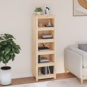 Solid pine wood shelf 50x35x154 cm by vidaXL, Bookcases and shelves - Ref: Foro24-821714, Price: 118,99 €, Discount: %