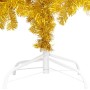 Árbol de Navidad preiluminado con luces y bolas dorado 240 cm de vidaXL, Arboles de navidad - Ref: Foro24-3077521, Precio: 12...